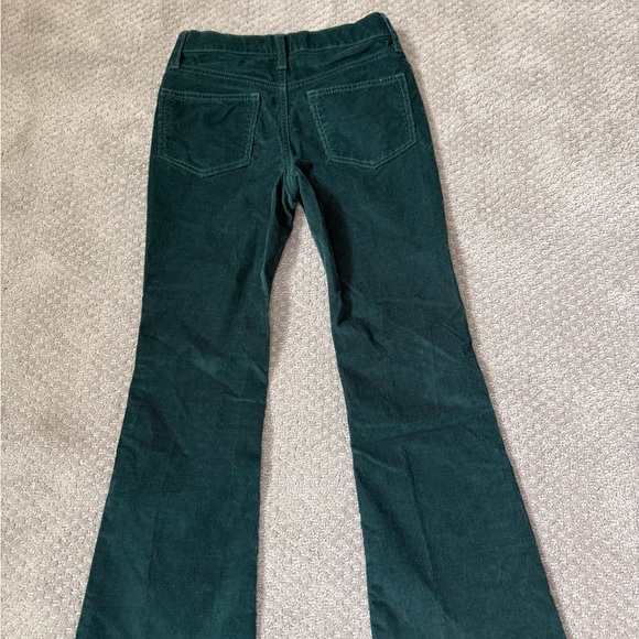 Old Navy High Rise Dark Green Corduroy Jeans - Picture 2 of 2